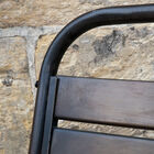 a dark varnished, slightly patinated finish.