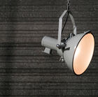 The style is reminiscent of industrial warehouse lighting.