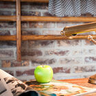 Beautiful gold brass desk lamp.