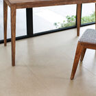 A foam padded seat and an enveloping backrest.