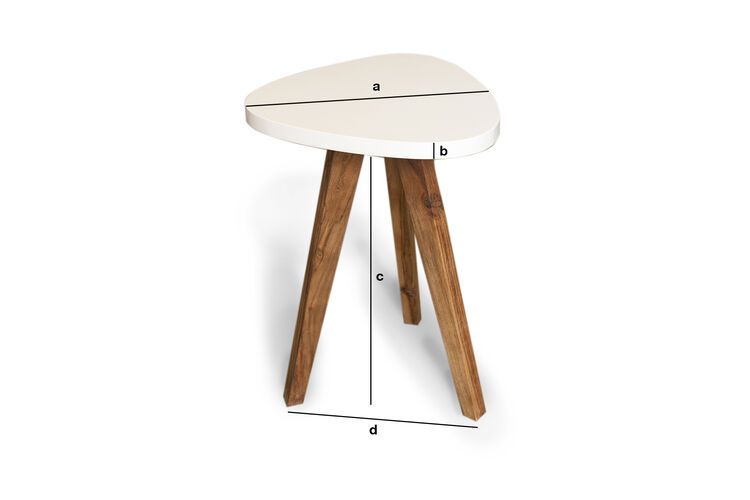Product Dimensions Stockholm occasional table