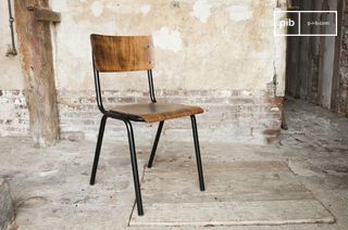 Vintage-Stil Stuhl Doinel