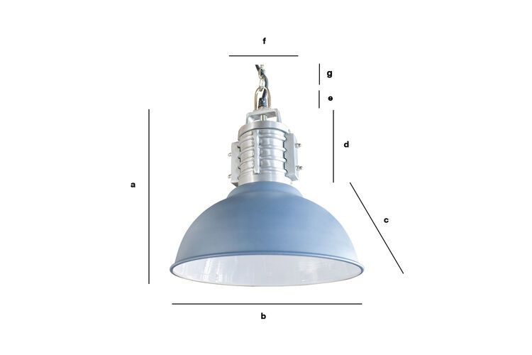 Dimensions du produit Suspension industrielle Friedler