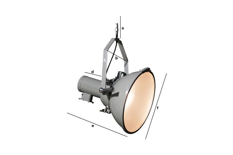 Dimensions du produit Suspension Stally