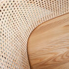 The softly curved design brings a touch of Nordic charm to your space