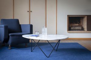 Table basse en marbre blanc  Trivisan