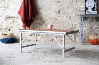 Table basse en teck Bollène