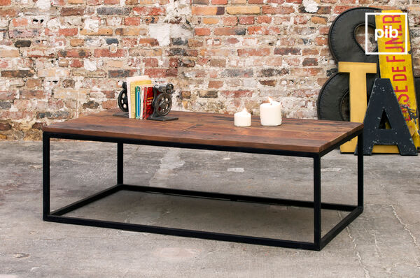 Table basse industrielle
