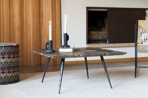 Table basse en bois d'orme  Lincoln