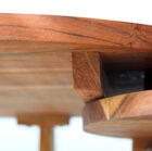 La construction pratique permet de positionner les tables.