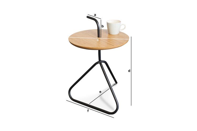 Dimensions du produit Table d'appoint Pakhäba