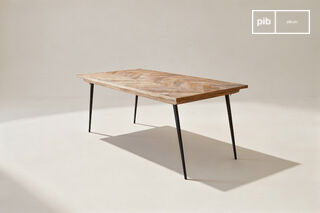 Table de repas en bois massif Tongeren