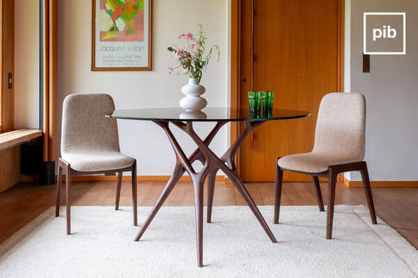 Table de salon en bois