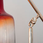 The finish of the lamps is delicately worked.