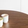La table Daire affiche l'élégance d'une table scandinave dont le design inspiré des années 60
