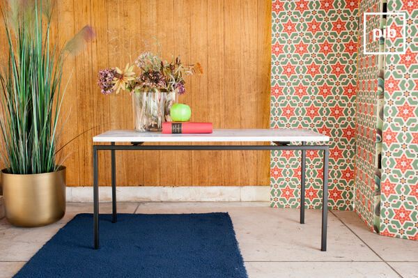 Tables basses blanches