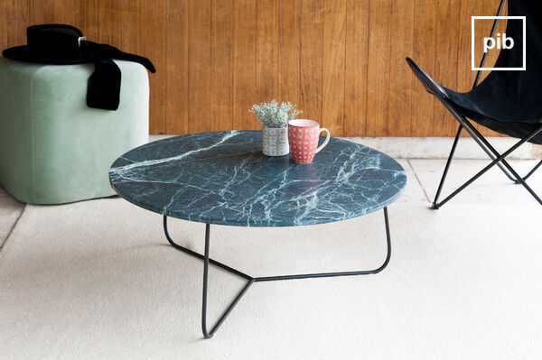 Tables basses vertes