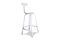 Miniatura Silla de bar con remaches en color blanco Alcoa Clipped
