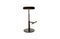Miniatura Taburete de bar en terciopelo negro Novel Clipped