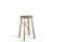 Miniatura Taburete alto de madera Niels Clipped