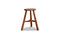 Miniatura Taburete redondo de madera maciza Vizzavona Clipped
