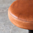 Nice camel leather and thick seat.