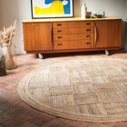 Grand format et esprit scandinave 100% fibre de jute naturelle