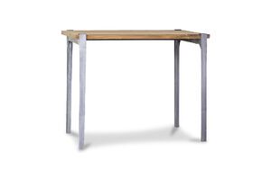 Tavolo alto in legno massiccio Wellington