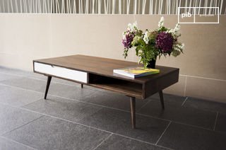 Tavolino da salotto Brown White