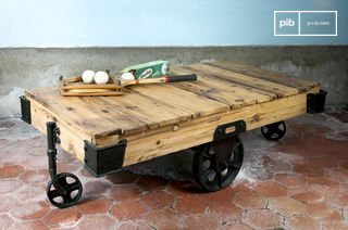 Tavolino in legno Wood Wagon