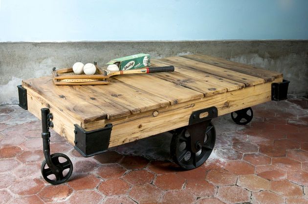 Tavolino in legno Wood Wagon