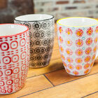 Patrones de colores con encanto retro