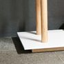 The base is a robust solid oak protective top.