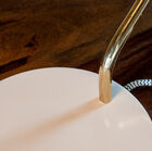 Schönes weiß und schwarz geflochtenes Garn.