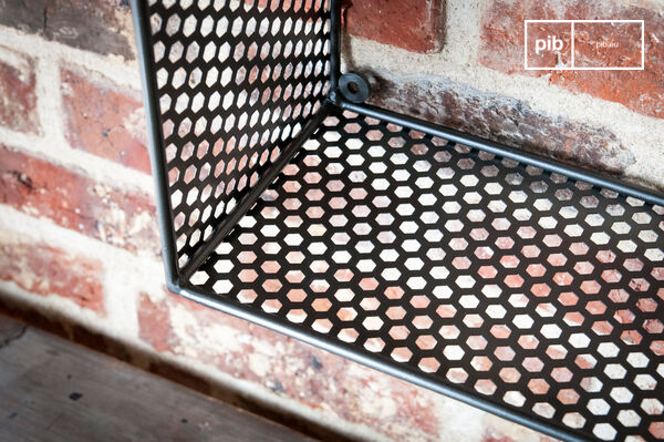 The holes allow you to hang hooks on them.