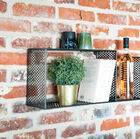 A pretty hexagonal pattern with metal panels.