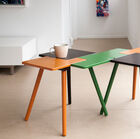 Hoewel het lijkt alsof de tafel drie afzonderlijke elementen bevat