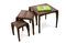 Miniatura Trio de mesas Luna Clipped