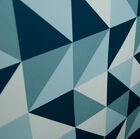 Different diamonds of a gradient of blue.