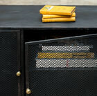 Mesh doors for remotely controlled equipment.