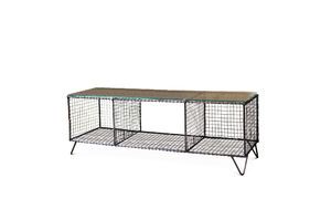 TV-Schrank aus Metallgeflecht Ontario