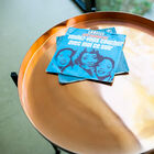 The two-piece table Lloyd made of metal convinces not only through its breathtaking looks