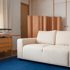 The cushions are removable and removable to facilitate maintenance.