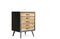 Miniatuur Verouderde houten ladekast Van Ness Productfoto