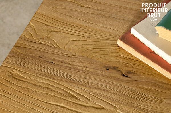 End of couch or bedside table, wooden platter