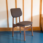 Varnished acacia chair Larssön