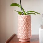 Vaso in ceramica rosa Aurore