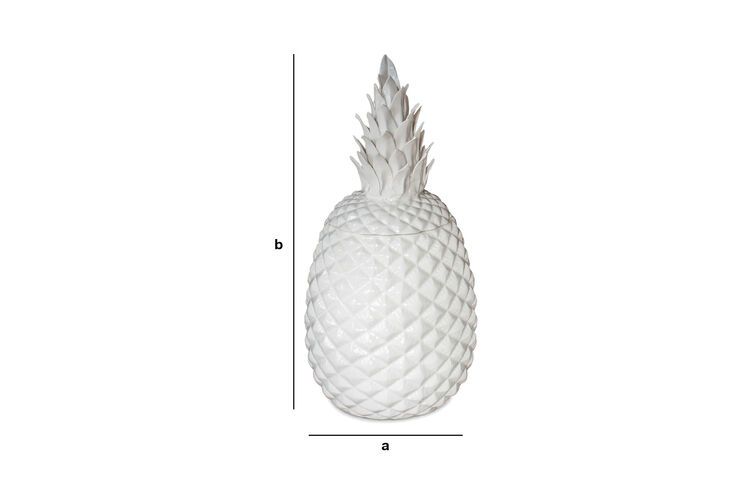 Dimensioni del prodotto Vaso in porcellana Ananas