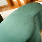 Made with a soft velvet to the touch and a beautiful deep green.