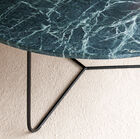 The white veined marble top is sublime.